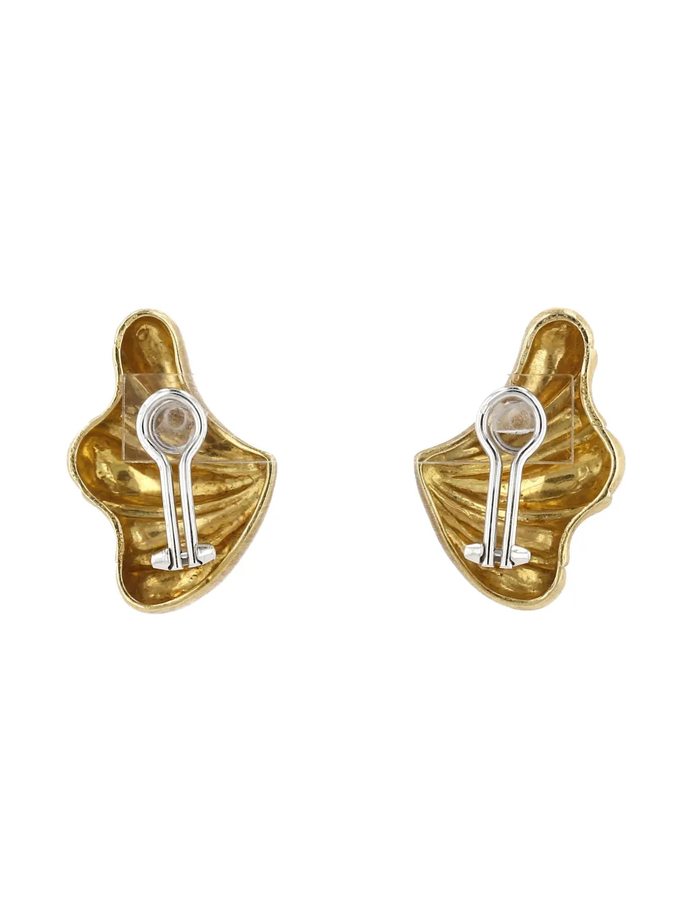 Pre-owned Buccellati Yellow Gold Dome Clip-on Earrings