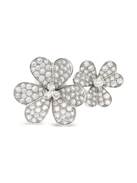 Van Cleef & Arpels Pre-Owned 2000s white gold diamond ring