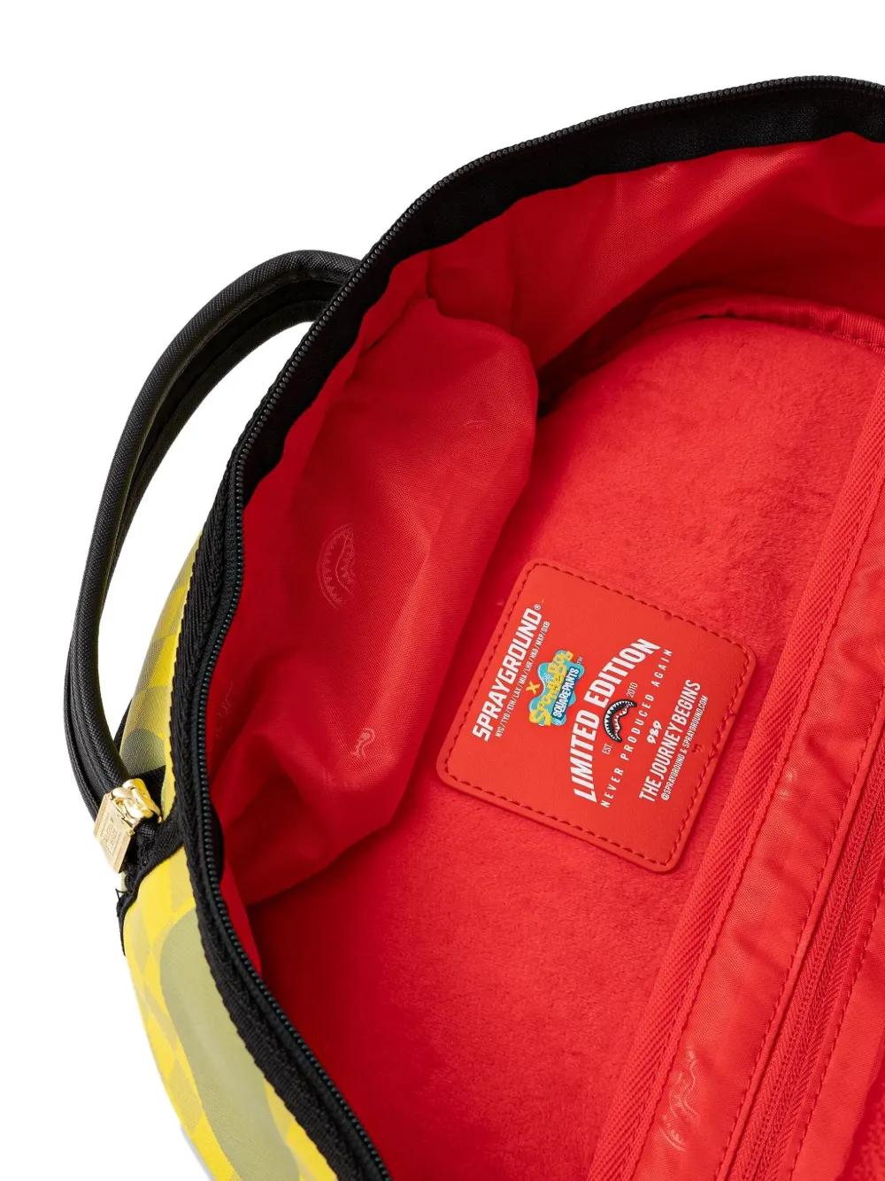 Sprayground Spongebob-print Backpack In Yellow