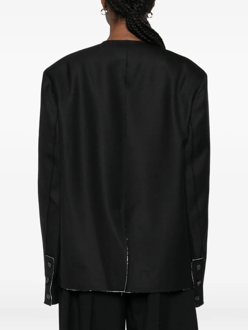 Viktoria Chan Panelled Blazer In Black