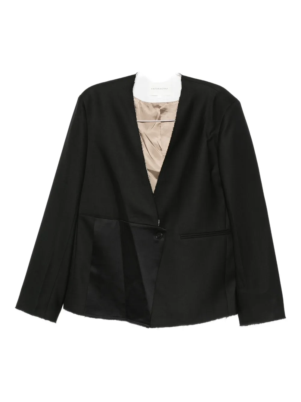 VIKTORIA CHAN panelled blazer | Image 1