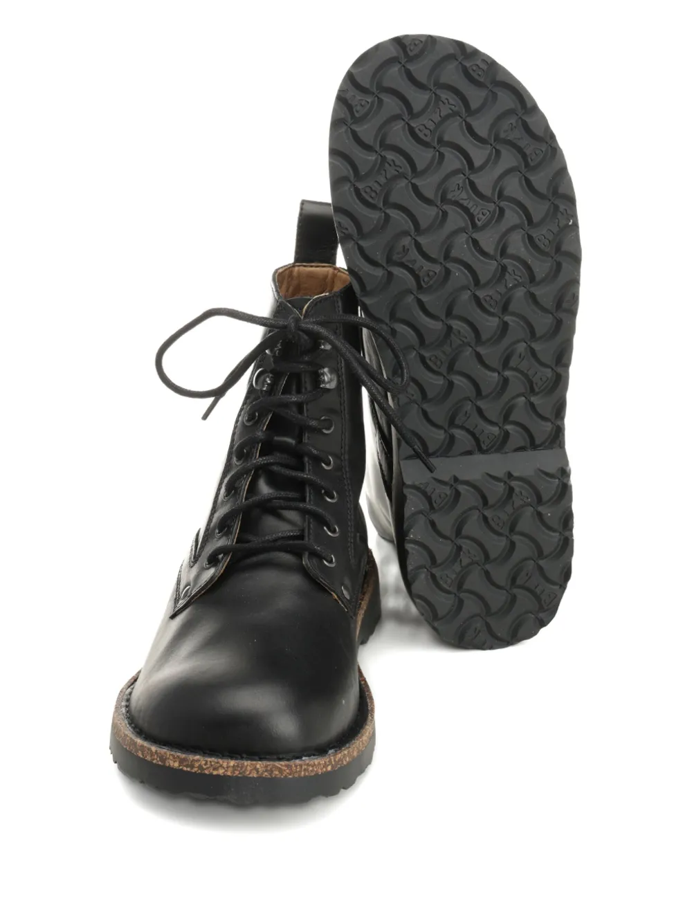 Birkenstock Suede Hiking Boots In Black
