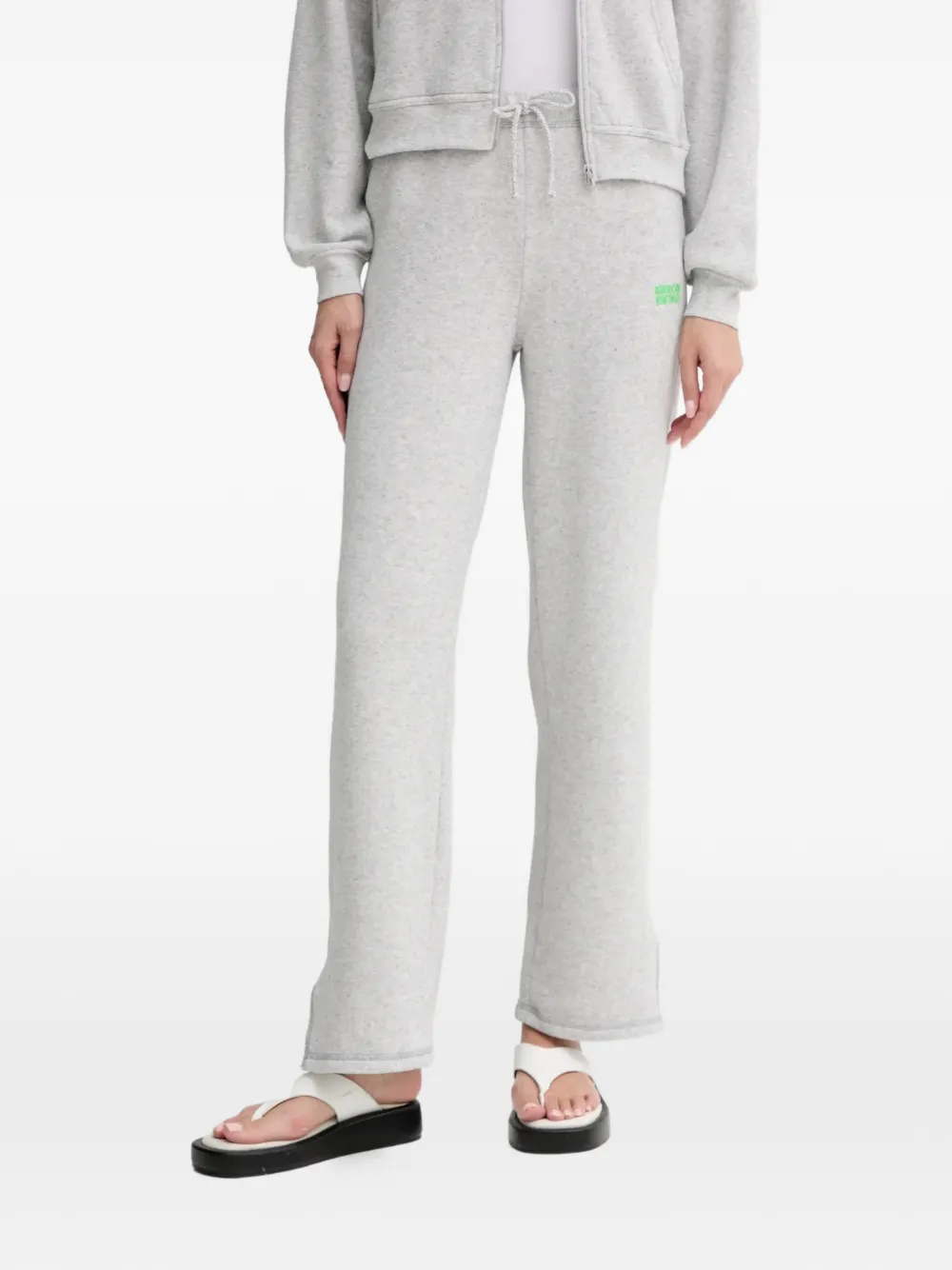 American Vintage Evona drawstring track pants - Grau