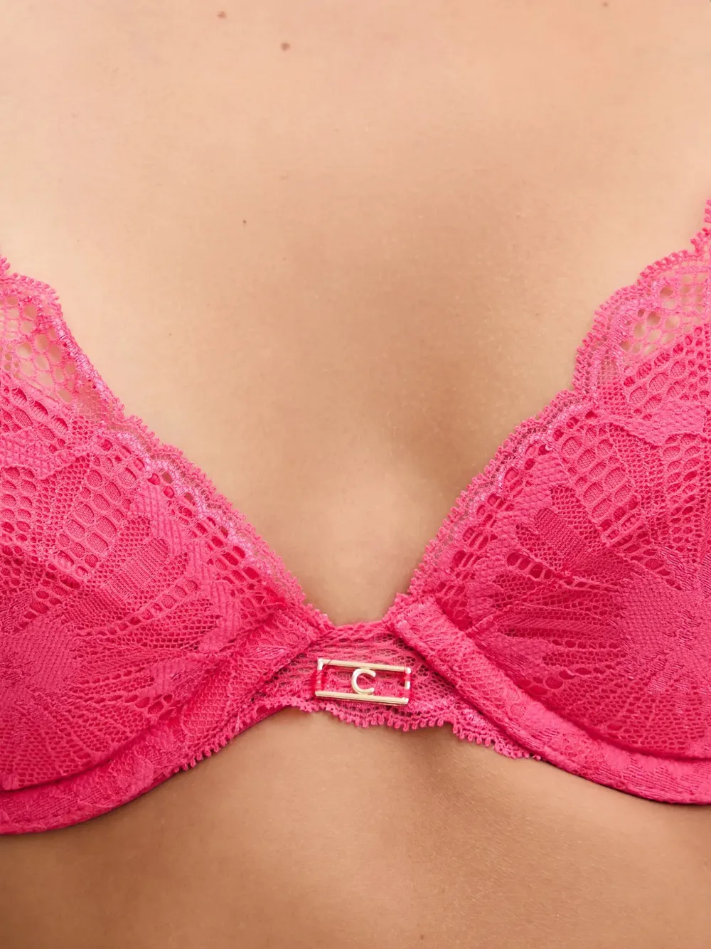 Chantelle Bh met kant Roze