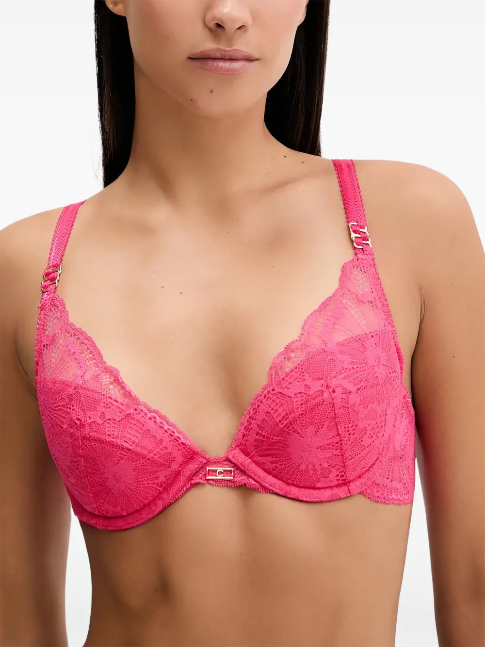 Chantelle BH mit Spitzendetail - Rosa