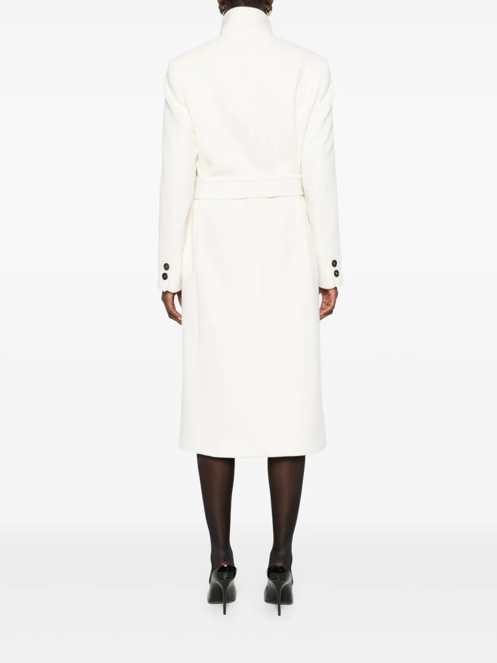 Max Mara Wollen jas Wit