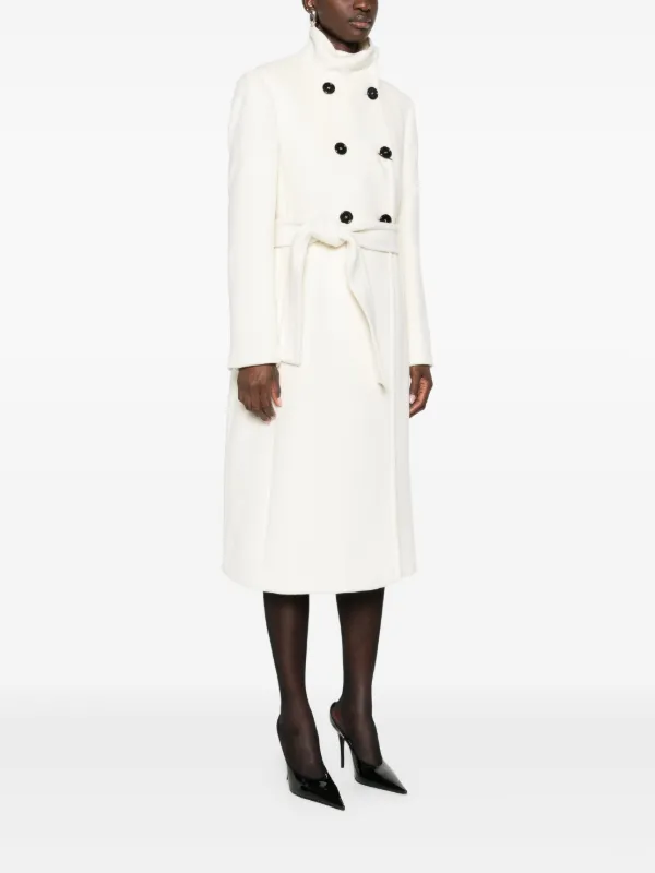 Max Mara Abrigo Con Botones Blanco FARFETCH ES