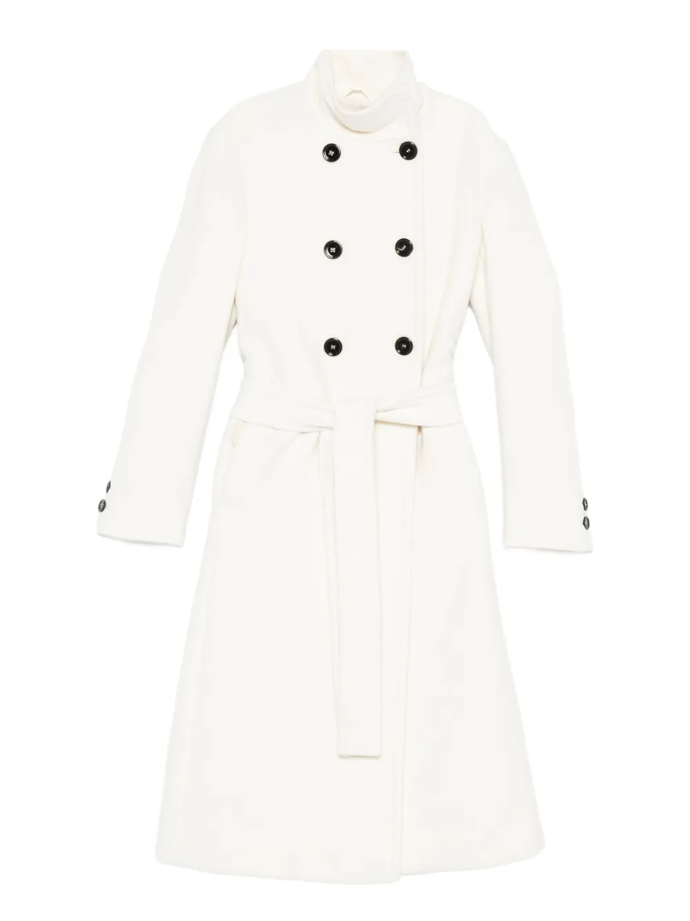 Max Mara button-fastening coat | White | Image 1