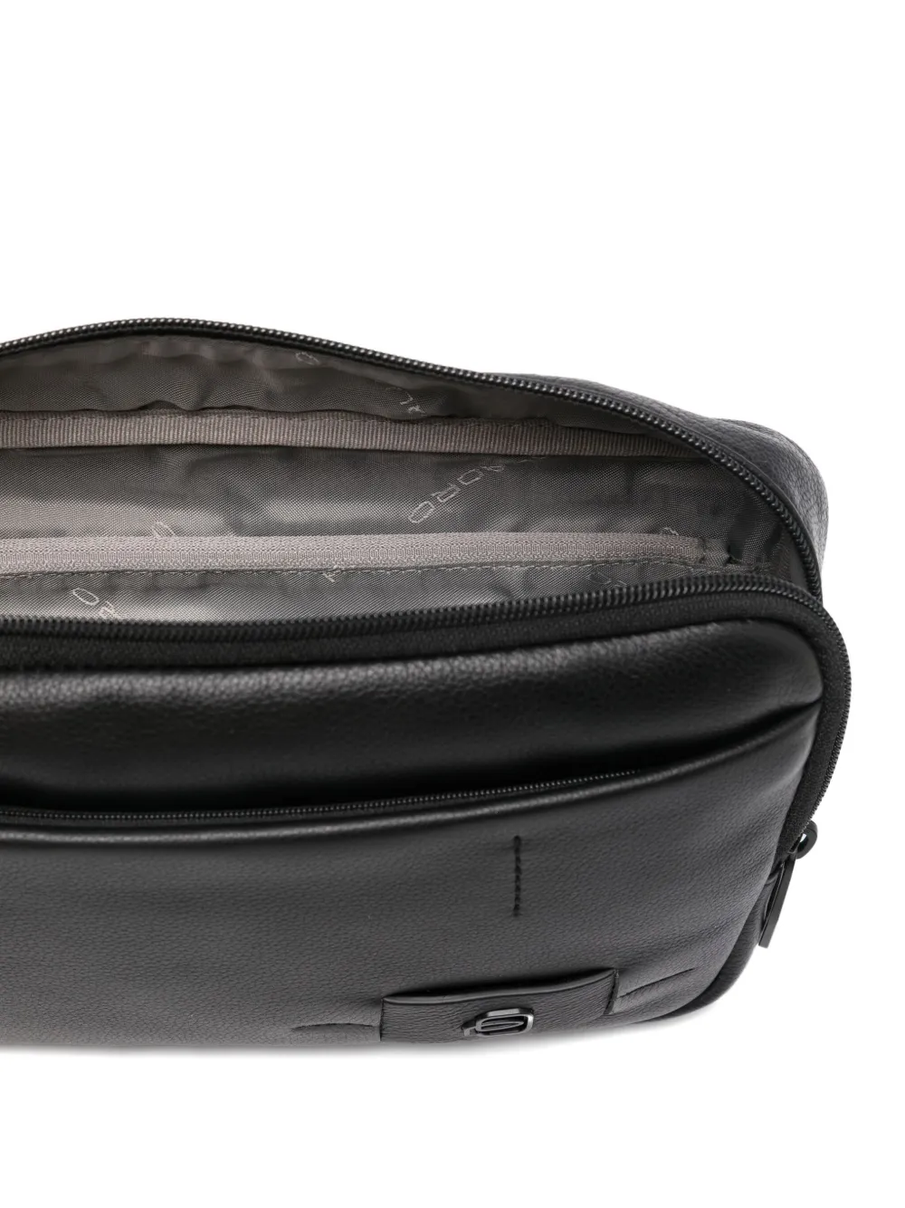 PIQUADRO Heuptas met rits Zwart