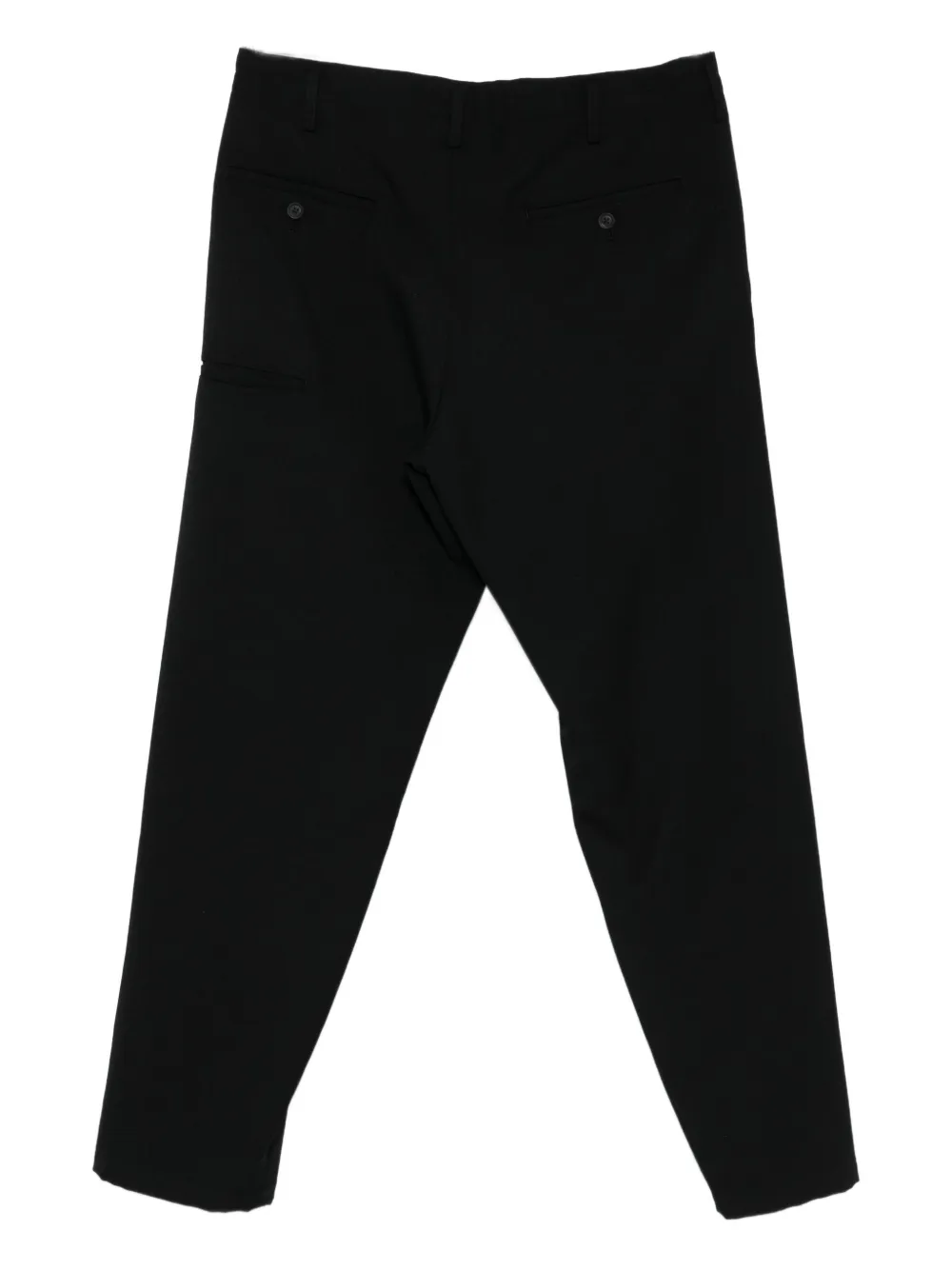 Yohji Yamamoto straight-leg trousers - Zwart