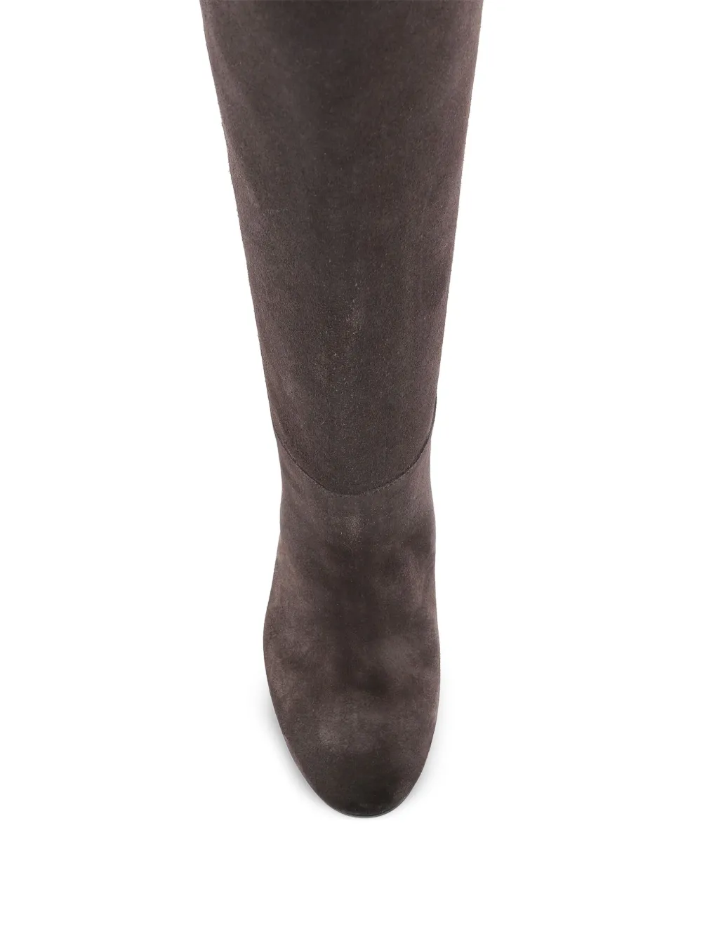 Del Carlo 80mm Leather High-heel Boots In Animal Print