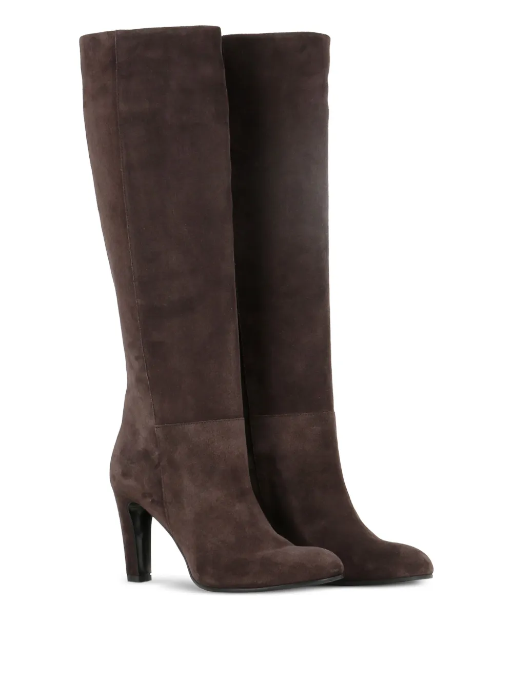 Del Carlo 80mm leather high-heel boots | Knee-High Boots | Image 2