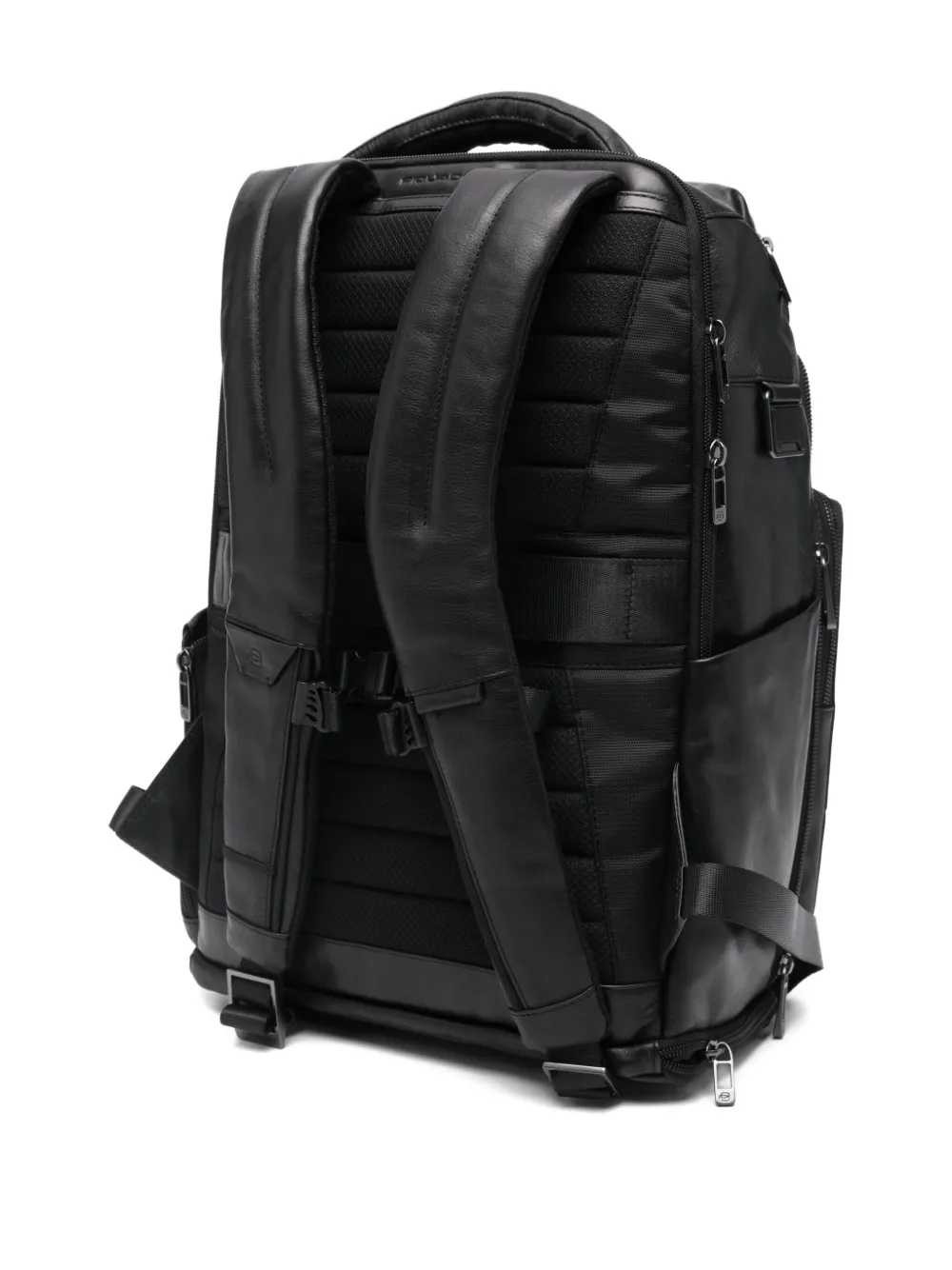 PIQUADRO Rugzak met ritszak Zwart