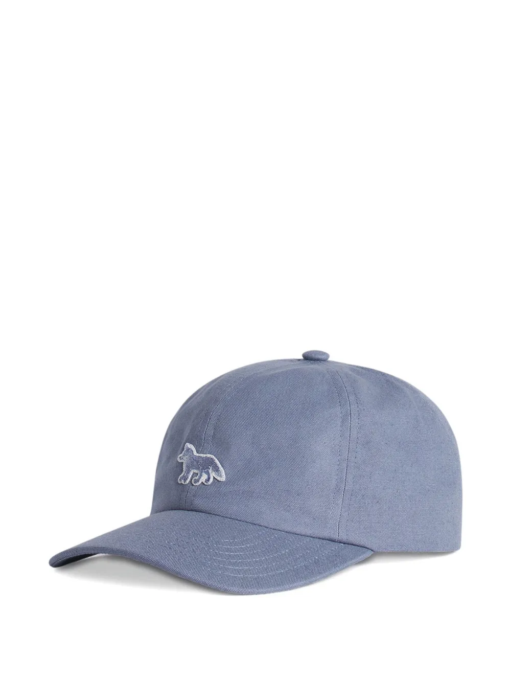 Maison Kitsuné Baby Fox Cap In Blue