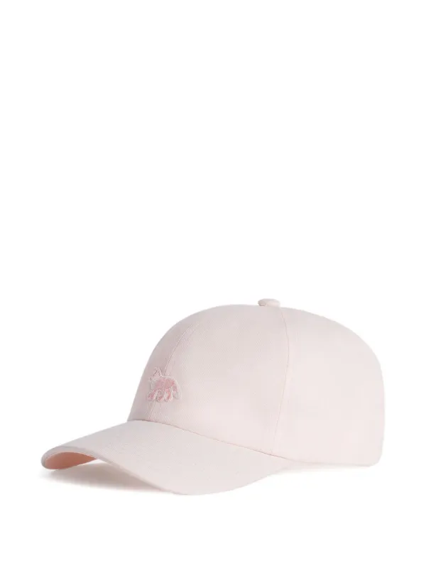 帽子 MAISON KITSUNE baby fox 6p cap pink Maison Kitsuné Baby Fox Cap | Pink | FARFETCH AO