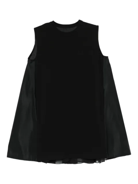 sacai sleeveless mini dress