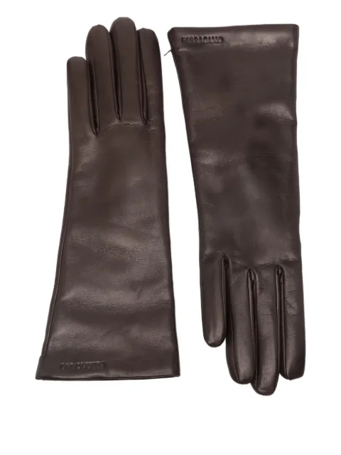 Ferragamo guantes lisos