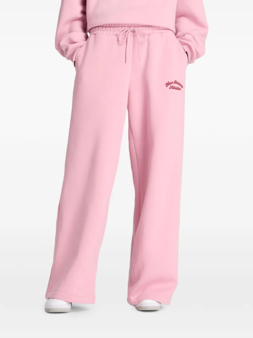 New Balance Pantaloni a gamba ampia - Rosa