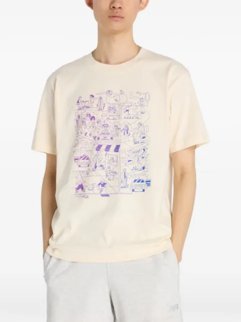 New Balance T-Shirt mit grafischem Print