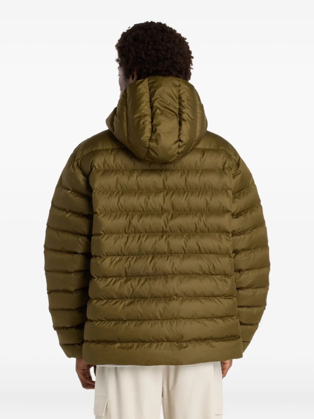 New Balance Donsjack met capuchon Groen