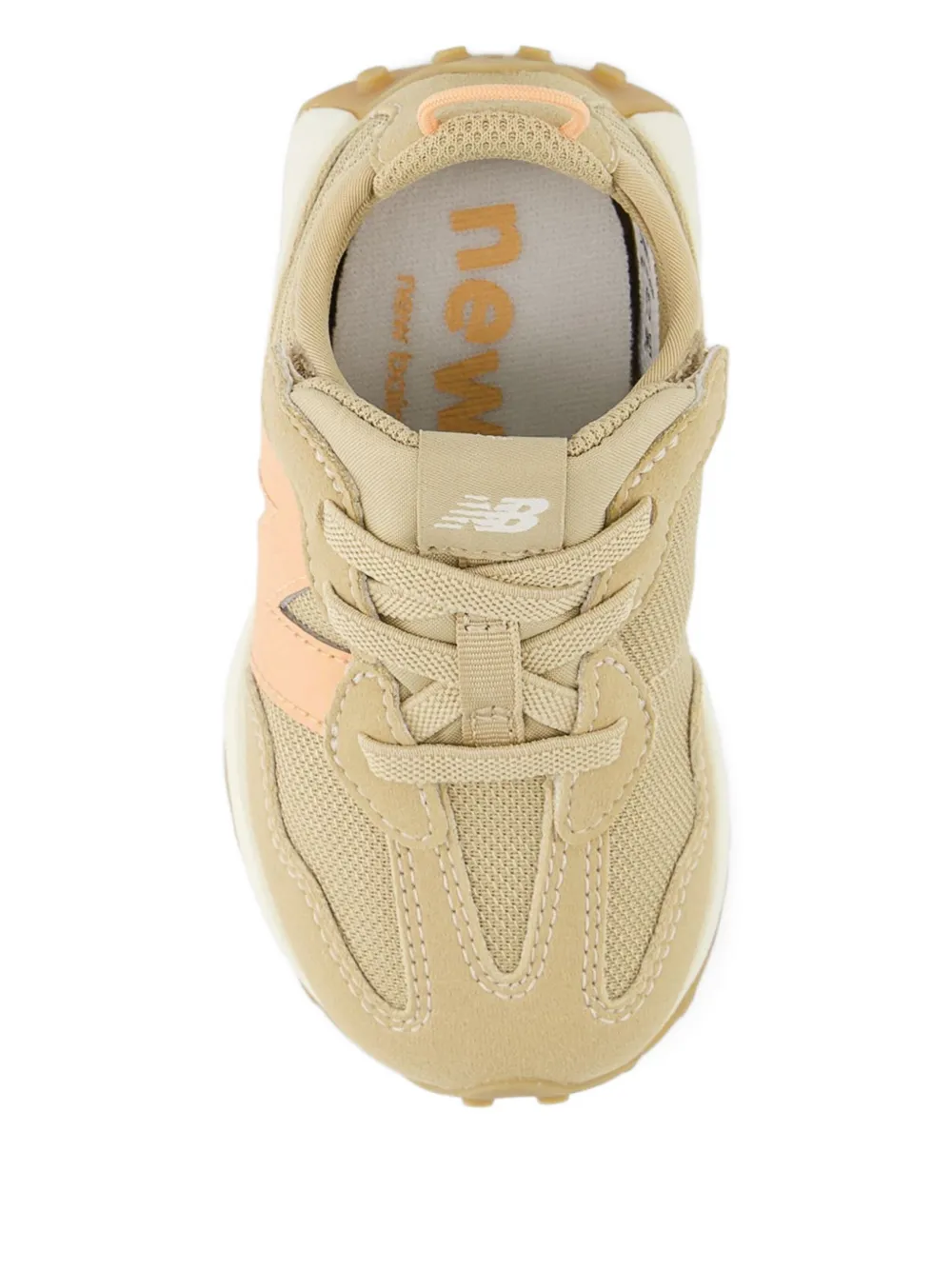 New Balance Kids 327 NEW-B Hook & Loop sneakers Beige