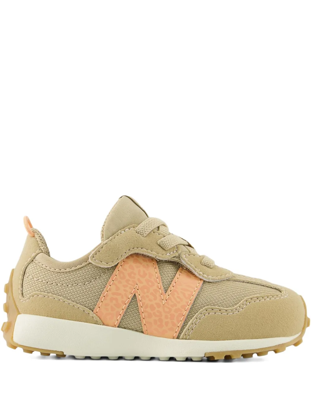 New Balance Kids 327 NEW-B Hook & Loop sneakers Beige