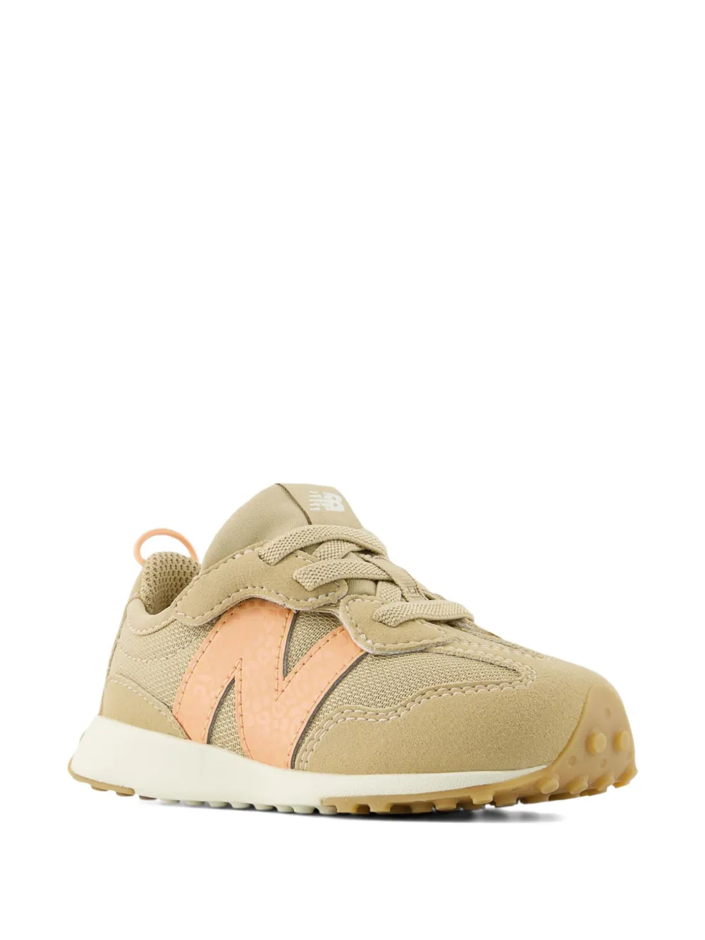 New Balance Kids 327 NEW-B Hook & Loop sneakers Beige