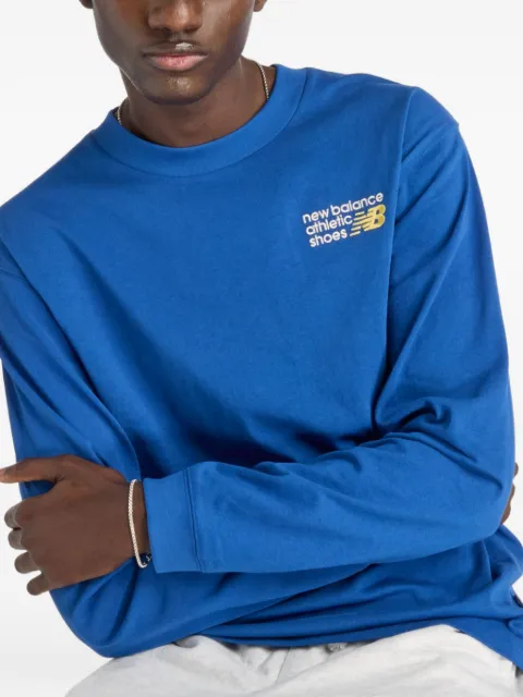 New Balance T-Shirt mit Logo-Stickerei