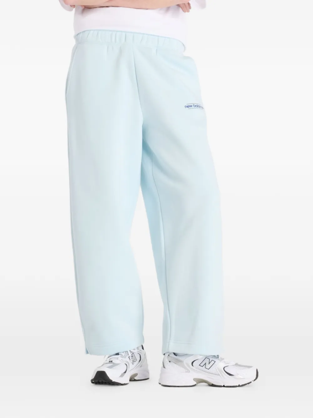 New Balance Pantaloni con logo - Blu