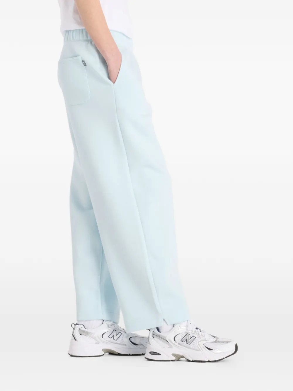 New Balance Broek met toelopende pijpen Blauw