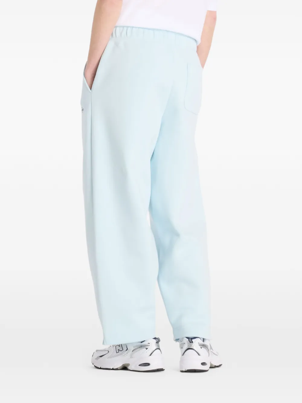 New Balance Broek met toelopende pijpen Blauw