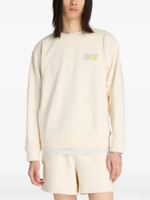 New Balance logo-embroidered sweatshirt