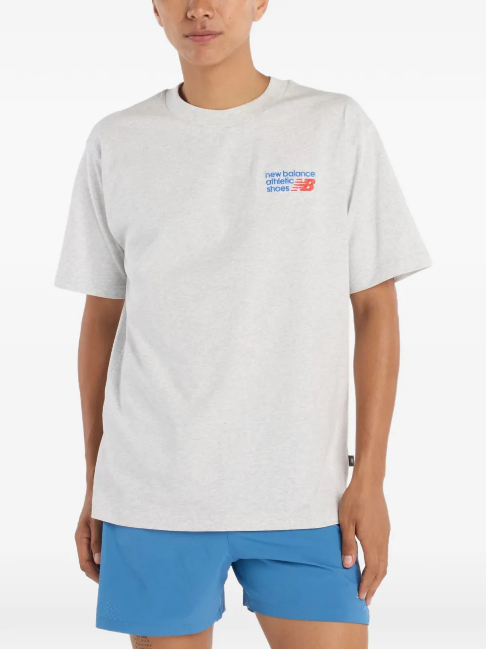 New Balance T-shirt con logo - Grigio