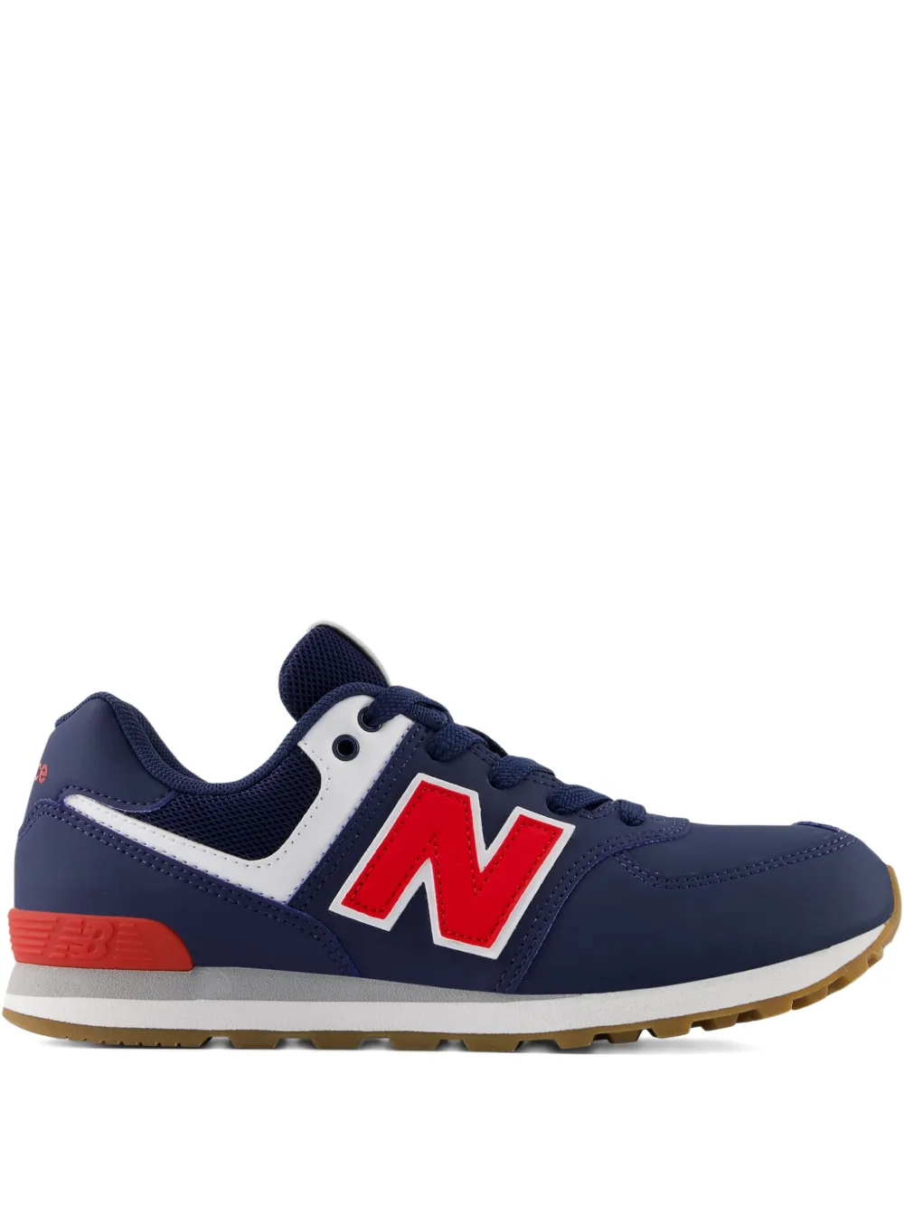 New Balance Kids 574 vetersneakers Blauw