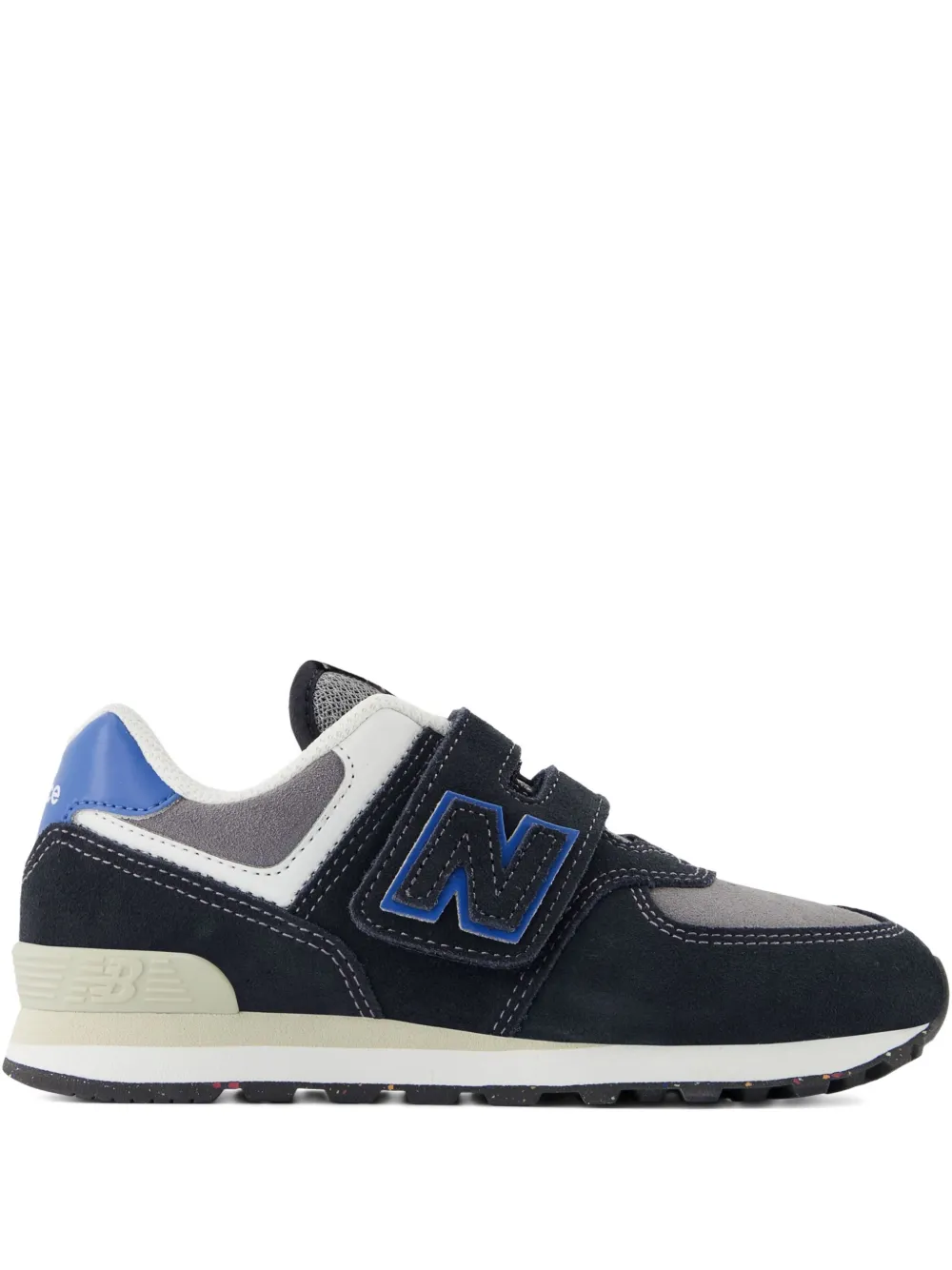 New Balance Kids 574 klittenband sneakers Zwart