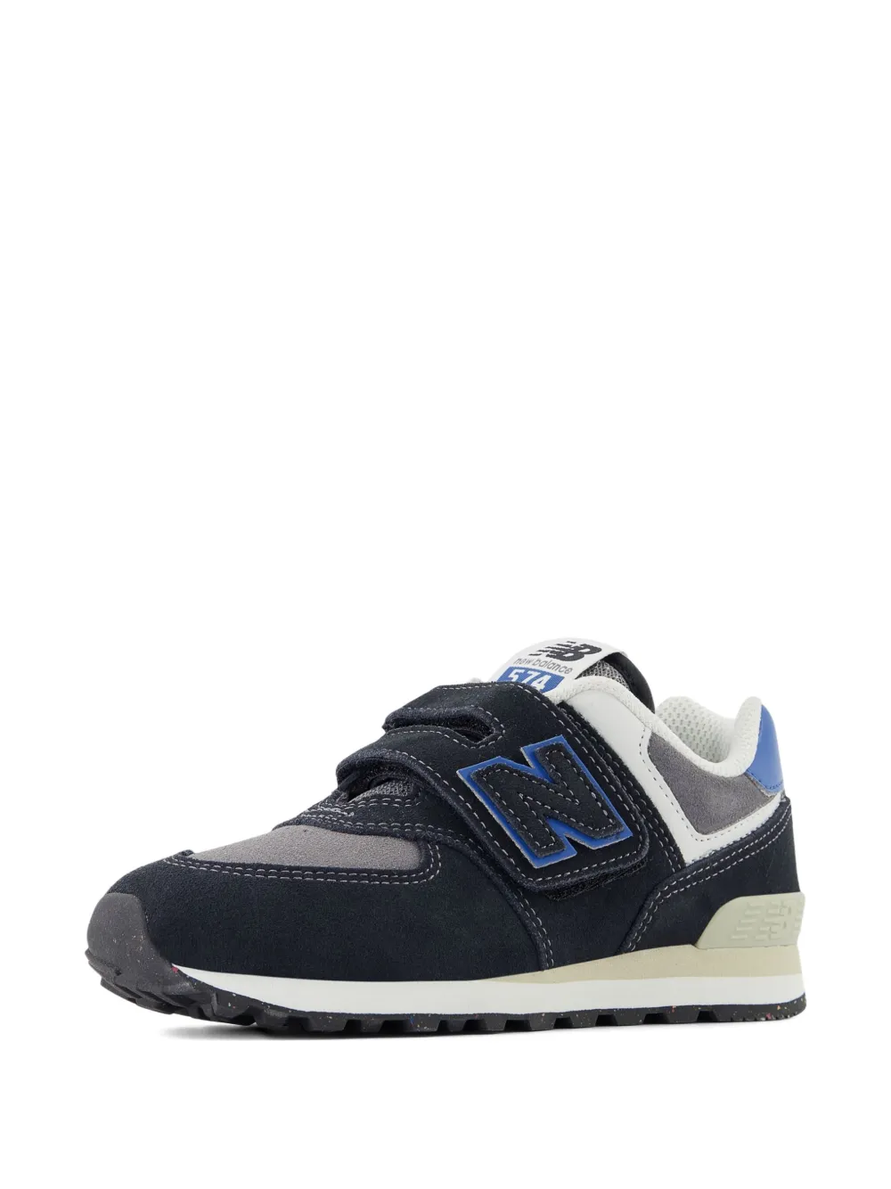 New Balance Kids 574 klittenband sneakers Zwart