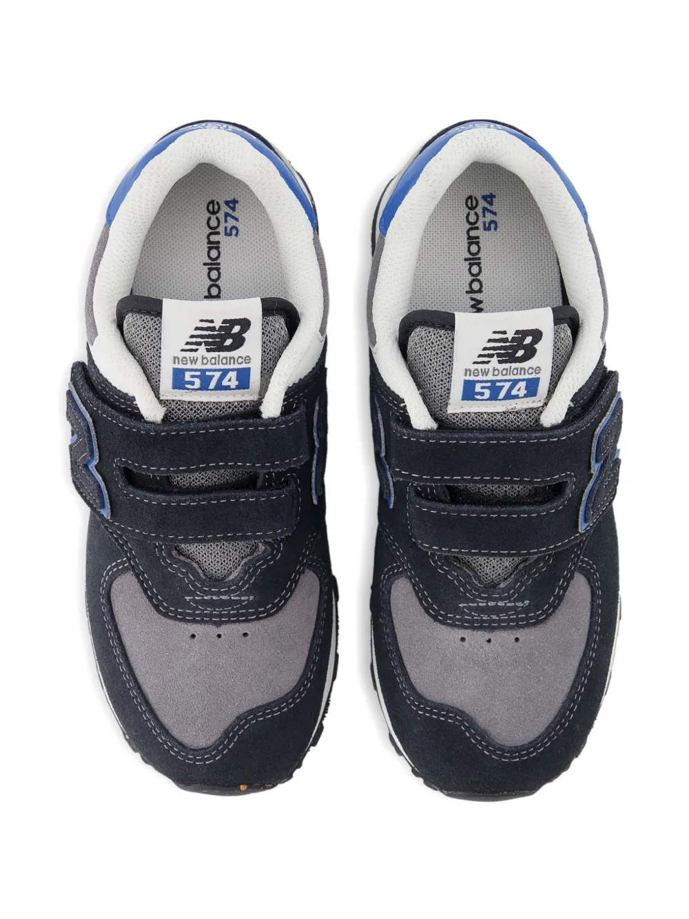 New Balance Kids 574 klittenband sneakers Zwart