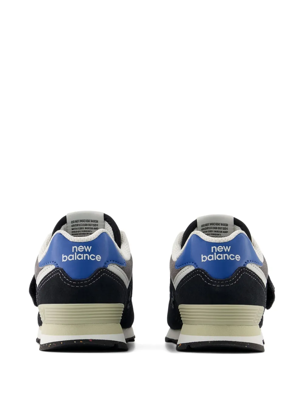 New Balance Kids 574 klittenband sneakers Zwart