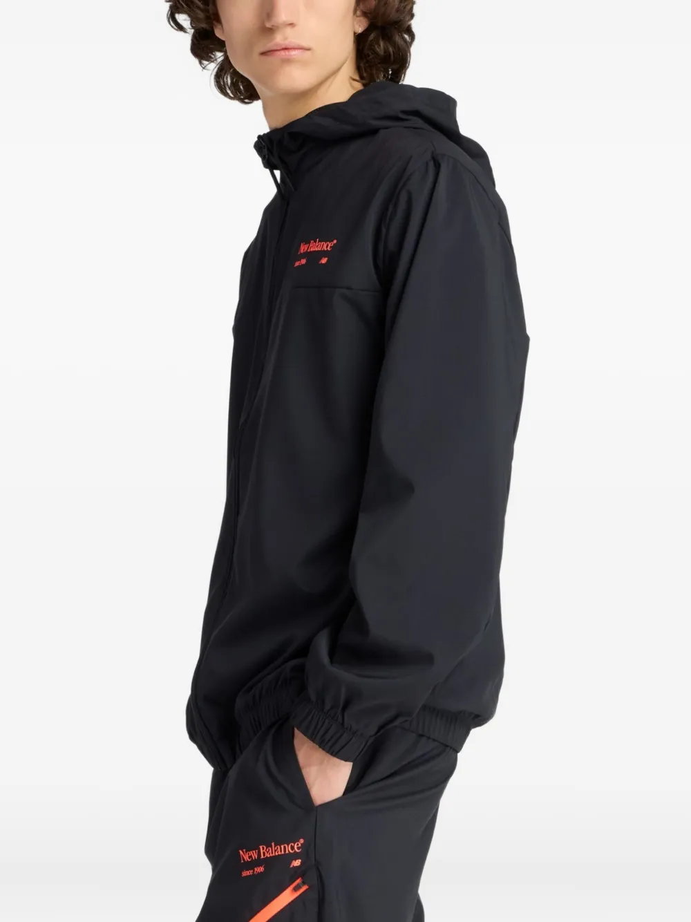  New Balance Hooded Jacket - Blue 