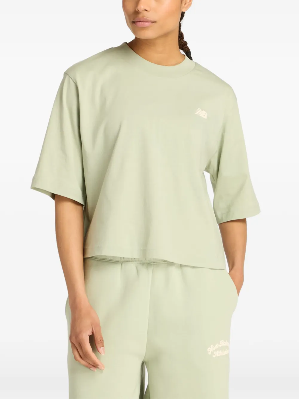 New Balance T-shirt con logo - Verde