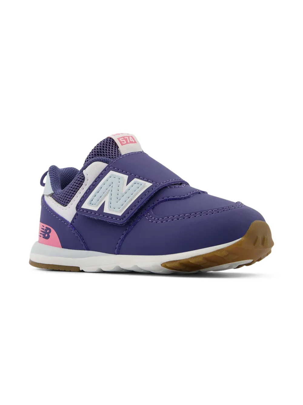 New Balance Kids 574 NEW-B Hook & Loop sneakers Paars