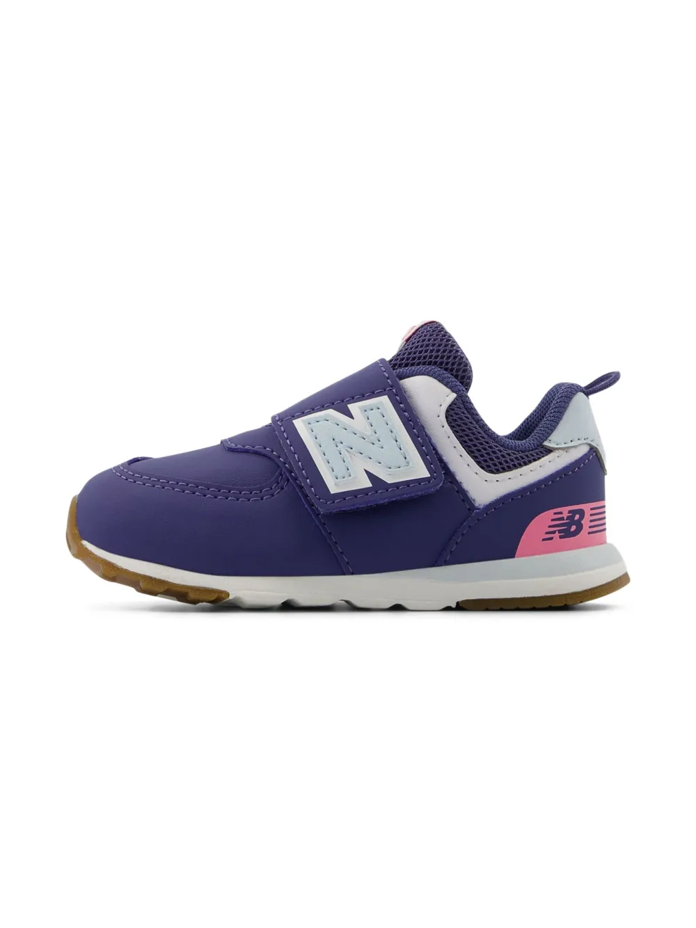 New Balance Kids 574 NEW-B Hook & Loop sneakers Paars