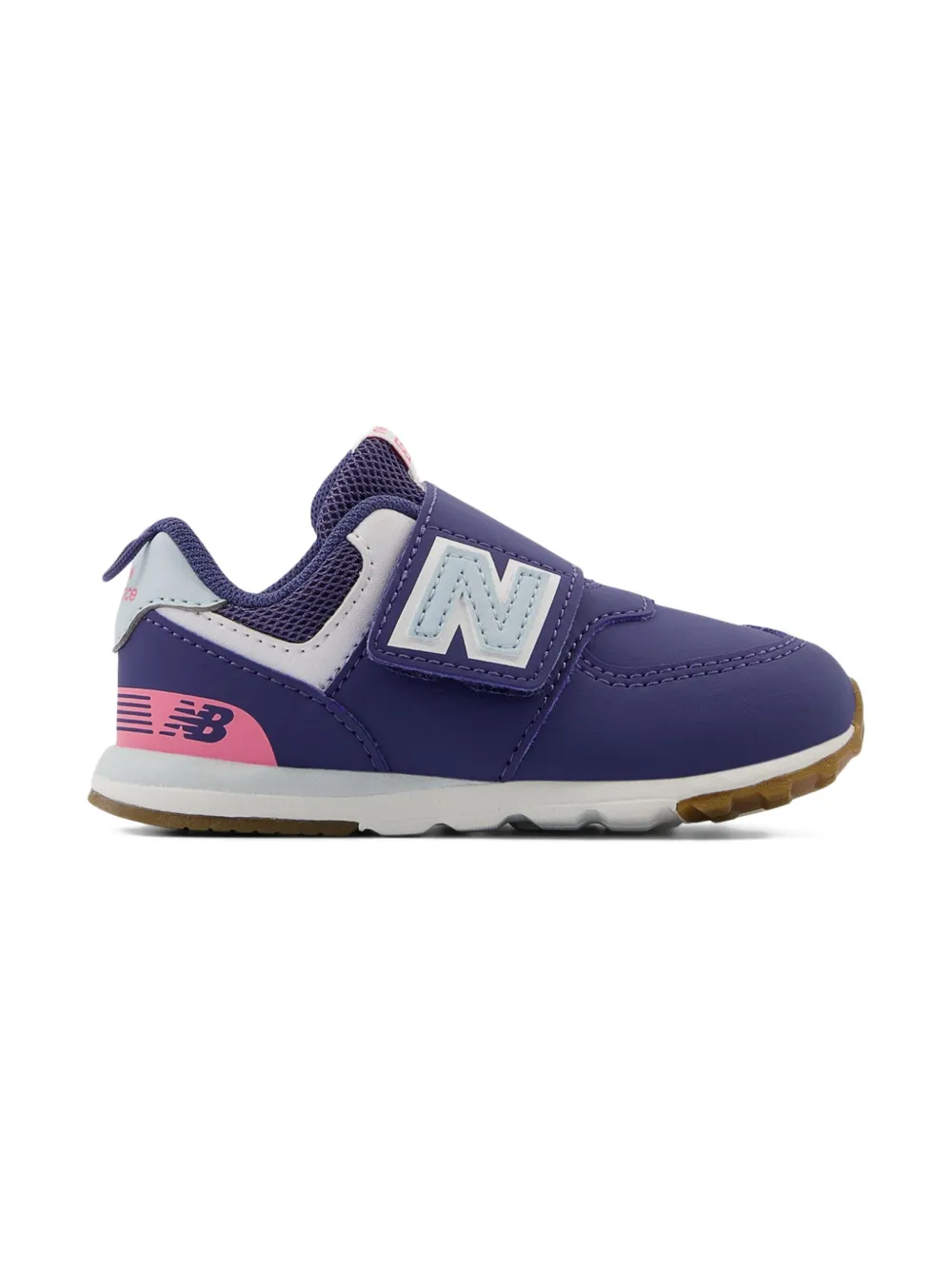 New Balance Kids 574 NEW-B Hook & Loop sneakers Paars