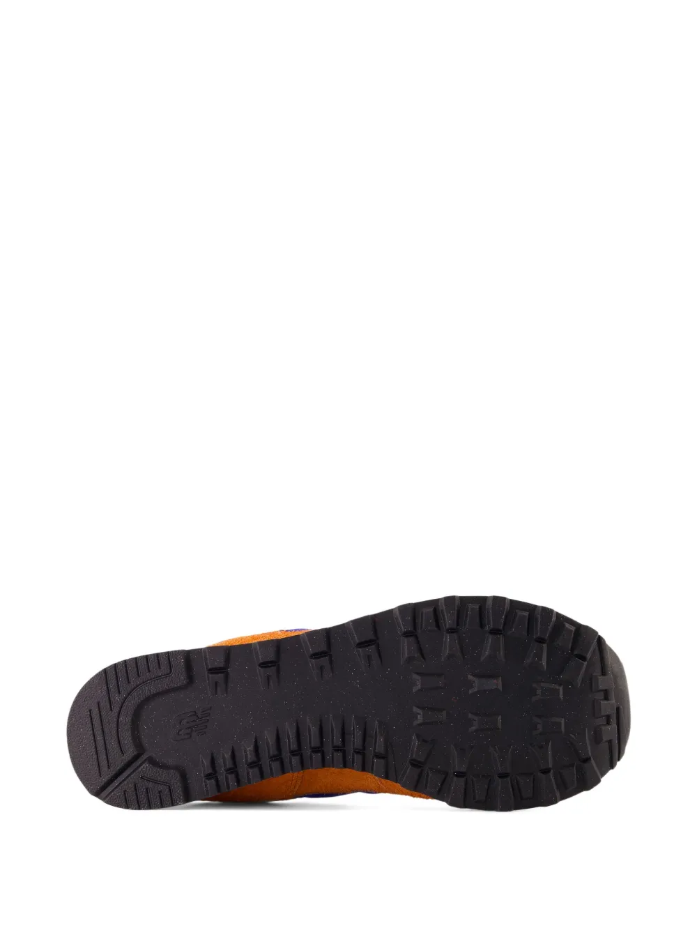New Balance 574 suède sneakers met logo Oranje