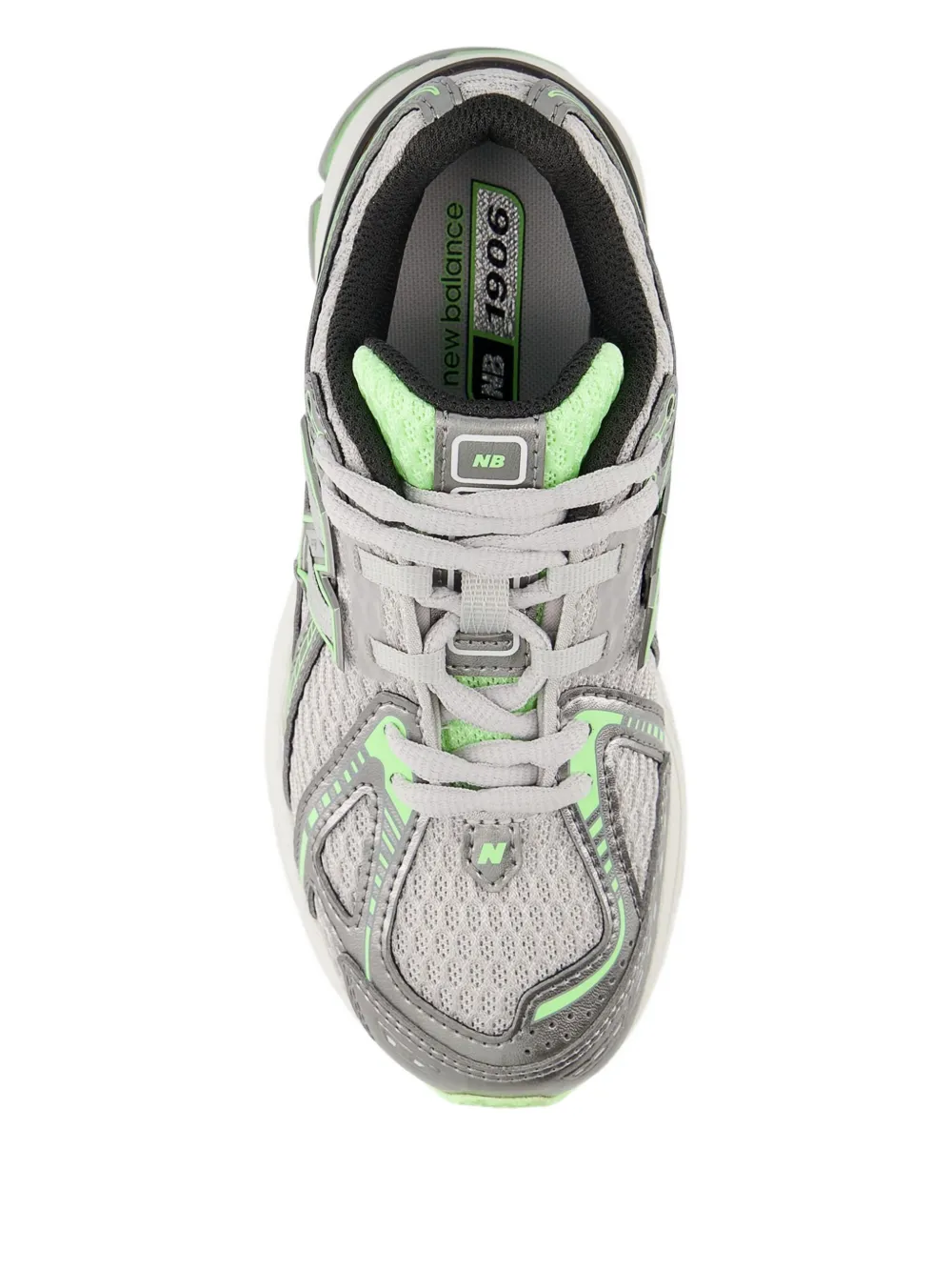 New Balance Kids 1906 metallic sneakers met vlakken Grijs