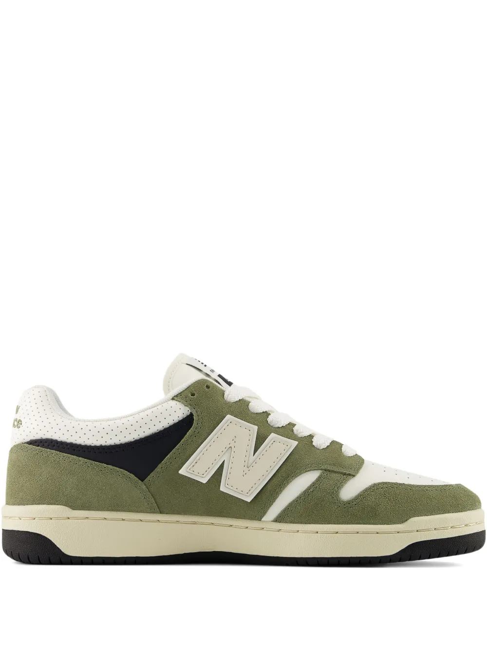 New Balance 480 suede leather sneakers | Green | Image 1
