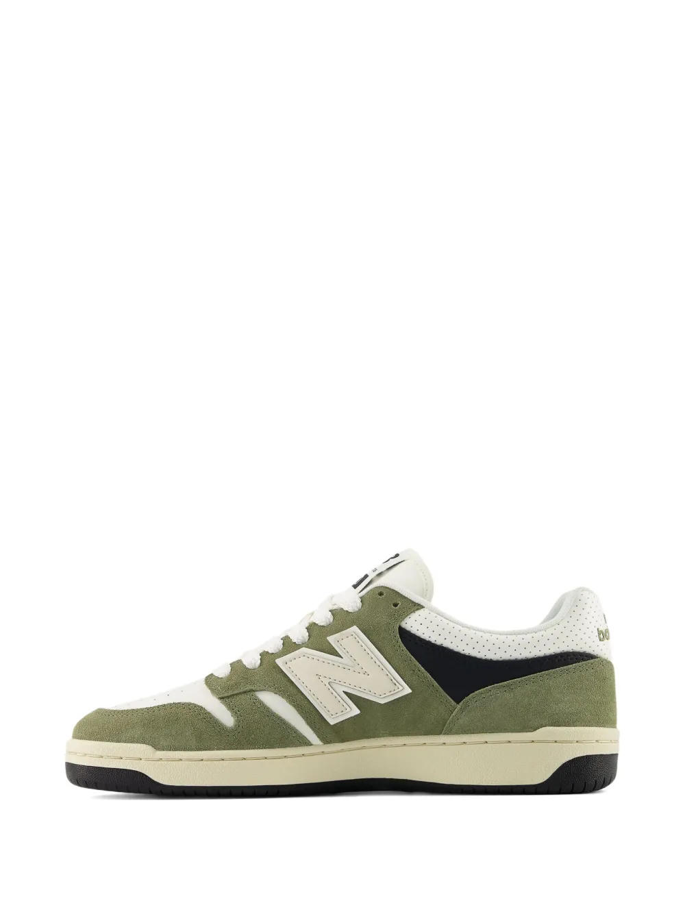 New Balance 480 suède leren sneakers Groen