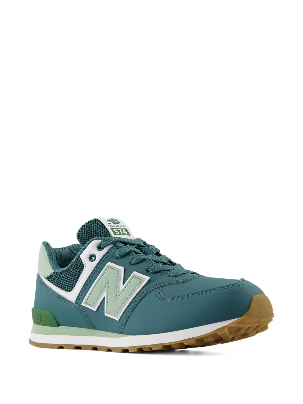 New Balance Kids 574 vetersneakers - Groen