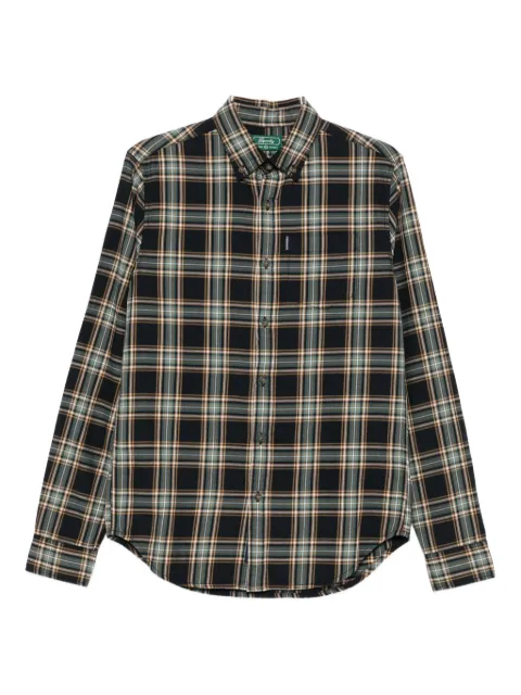 Superdry plaid-check button shirt