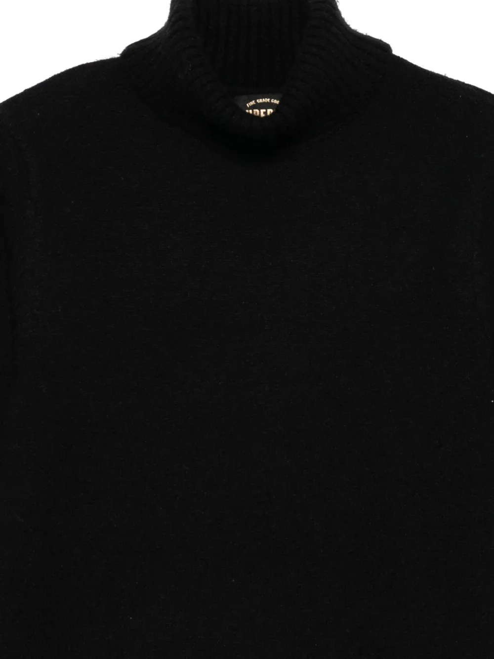 Superdry Roll-neck Sweater In Black